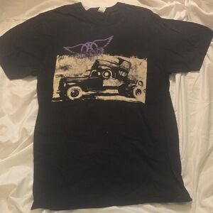 Aerosmith Black Graphic T-Shirt